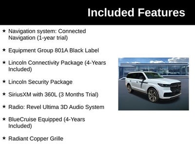 2026 Lincoln Navigator Black Label