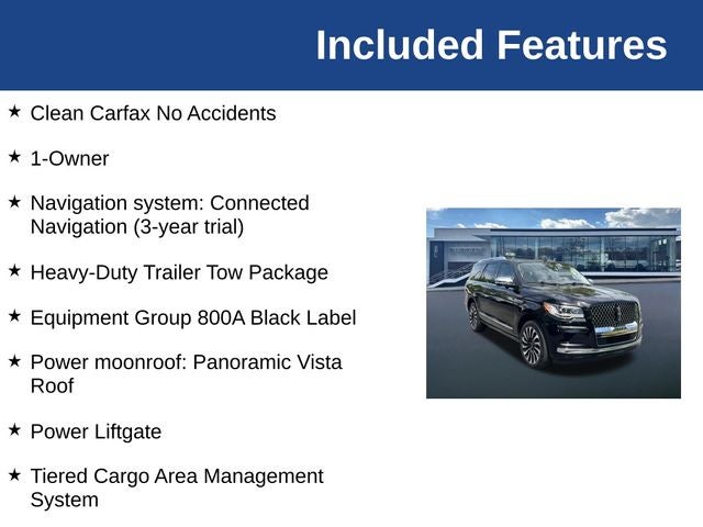 2022 Lincoln Navigator Black Label