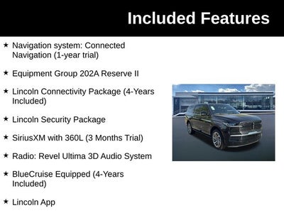 2026 Lincoln Navigator L Reserve