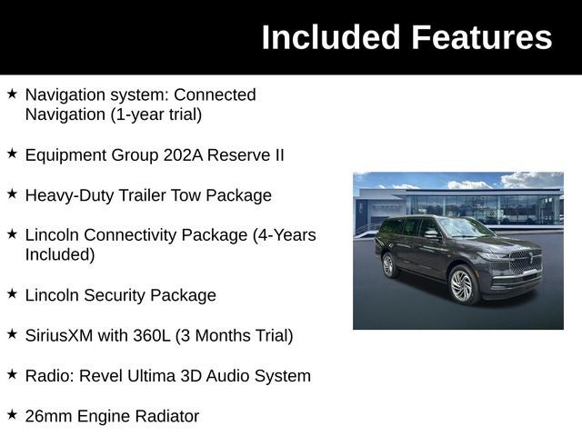 2026 Lincoln Navigator L Reserve