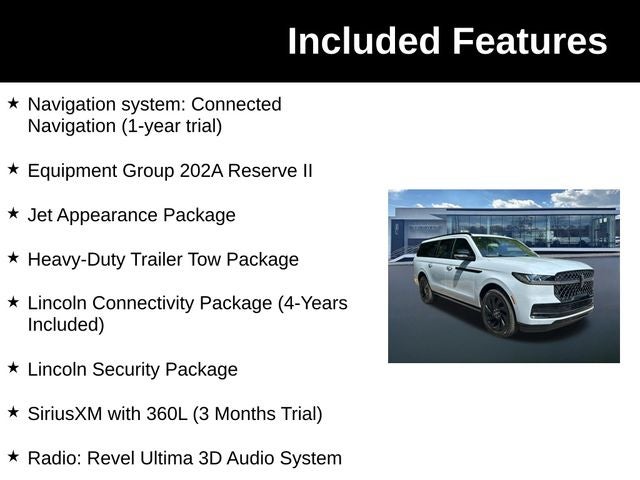 2026 Lincoln Navigator L Reserve