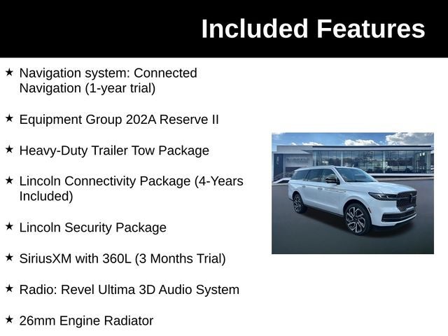 2026 Lincoln Navigator L Reserve