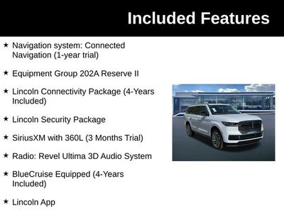 2026 Lincoln Navigator L Reserve