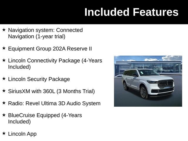 2026 Lincoln Navigator L Reserve