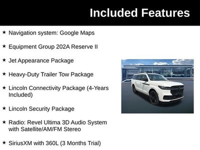 2027 Lincoln Navigator L Reserve