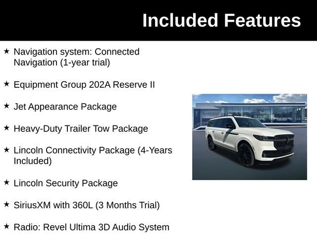 2026 Lincoln Navigator L Reserve