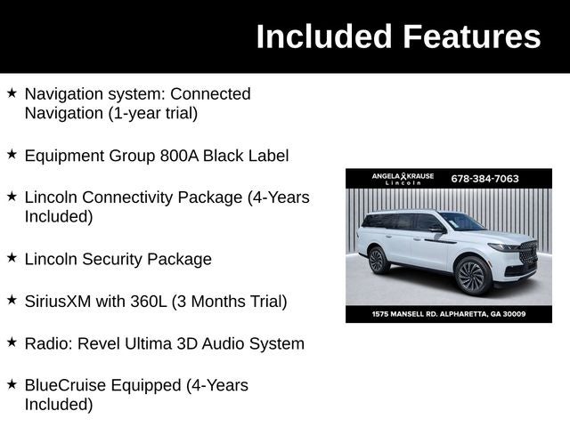 2026 Lincoln Navigator L Black Label
