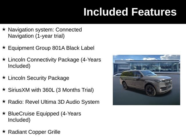 2026 Lincoln Navigator L Black Label