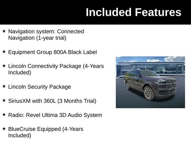 2026 Lincoln Navigator L Black Label