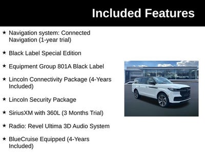 2026 Lincoln Navigator L Black Label