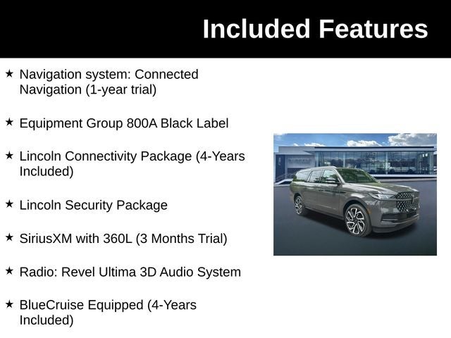 2026 Lincoln Navigator L Black Label