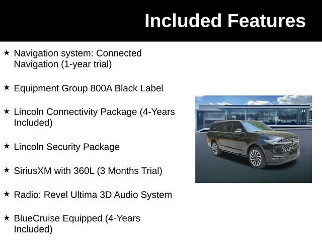 2026 Lincoln Navigator L Black Label
