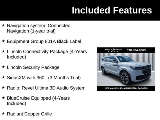 2026 Lincoln Navigator L Black Label