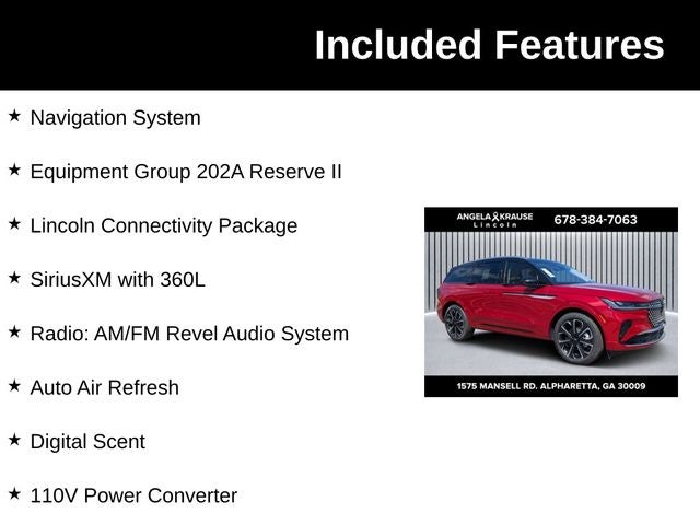 2026 Lincoln Nautilus Reserve