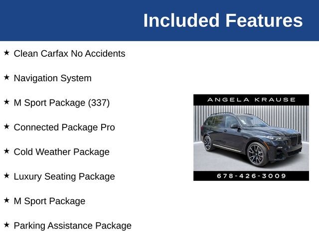 2022 BMW X7 xDrive40i