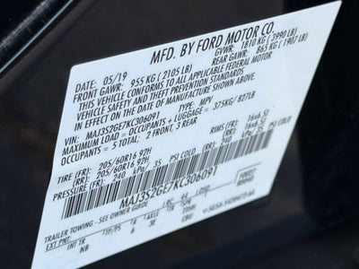 2019 Ford EcoSport SE