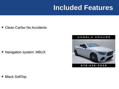 2023 Mercedes-Benz E-Class E 450