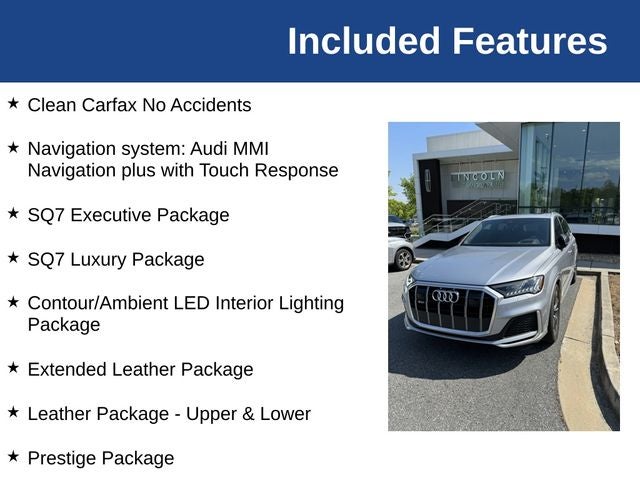 2022 Audi SQ7 Prestige quattro