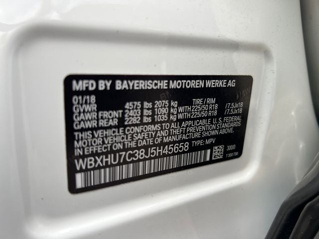 2018 BMW X1 sDrive28i