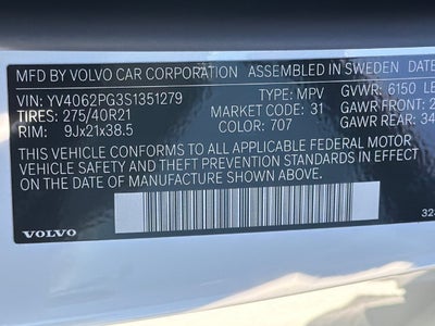 2025 Volvo XC90 B6 Ultra 2025.5