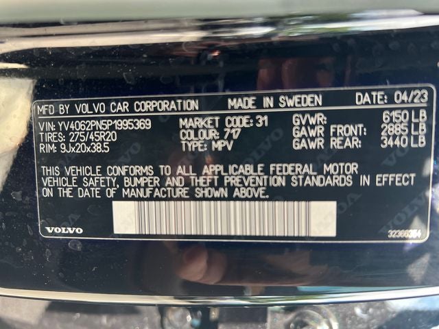 2023 Volvo XC90 B6 Plus 7-Seater