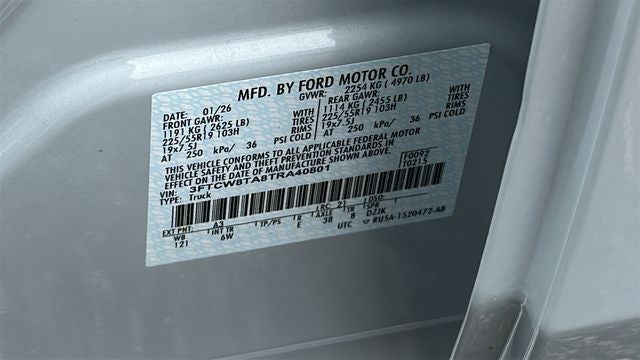 2026 Ford Maverick Lobo Standard