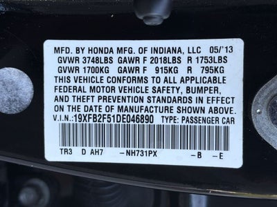 2013 Honda Civic LX