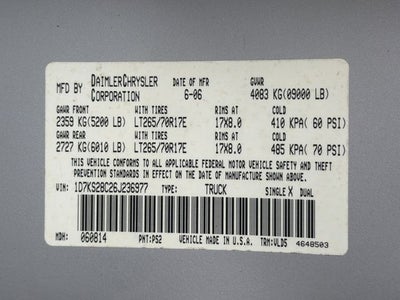2006 Dodge Ram 2500 Laramie