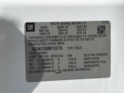 2011 Chevrolet Silverado 3500HD LTZ DRW