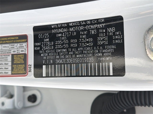 2025 Hyundai Tucson Limited