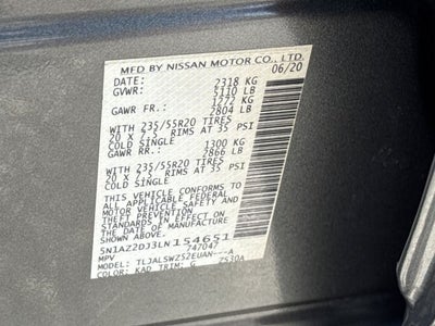 2020 Nissan Murano Platinum