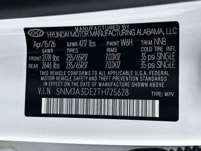 2026 Hyundai Tucson SE FWD