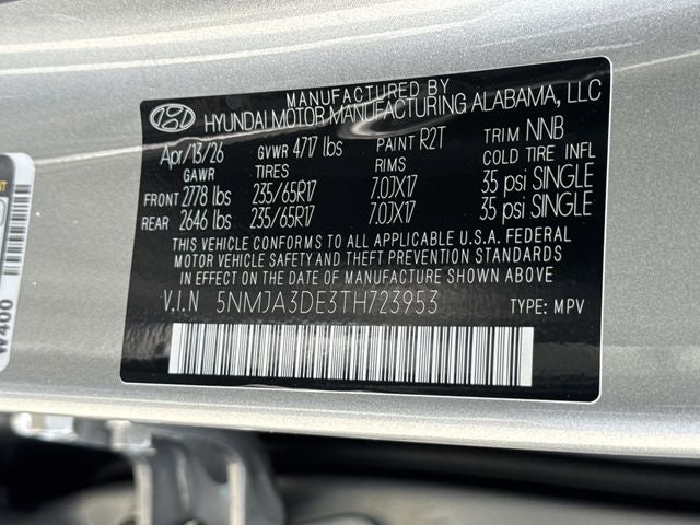 2026 Hyundai Tucson SE FWD
