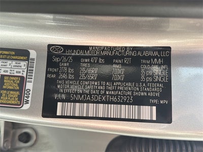 2026 Hyundai Tucson SE FWD