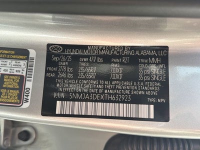 2026 Hyundai Tucson SE