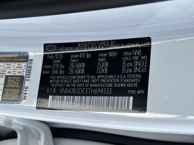2026 Hyundai Tucson SEL FWD