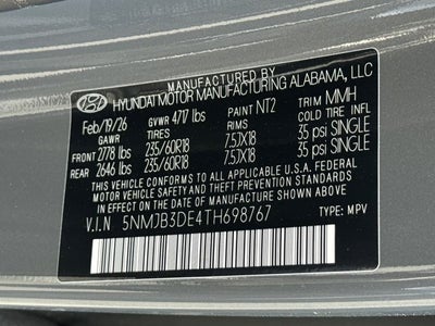 2026 Hyundai Tucson SEL FWD