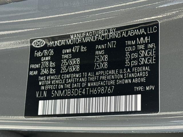 2026 Hyundai Tucson SEL FWD