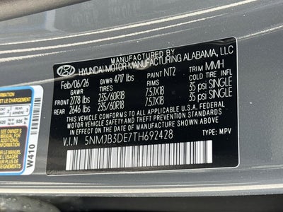 2026 Hyundai Tucson SEL FWD