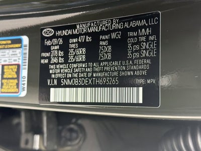 2026 Hyundai Tucson SEL FWD