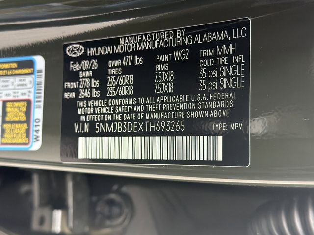2026 Hyundai Tucson SEL FWD