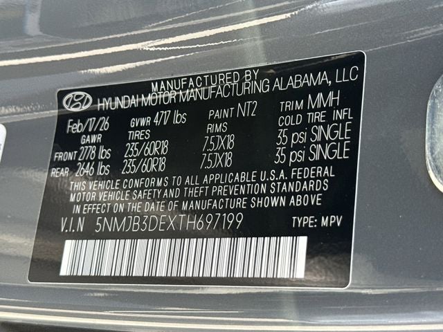 2026 Hyundai Tucson SEL FWD