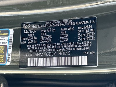 2026 Hyundai Tucson SEL FWD
