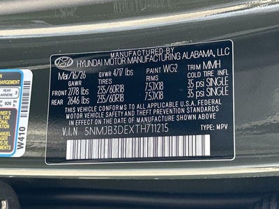 2026 Hyundai Tucson SEL FWD