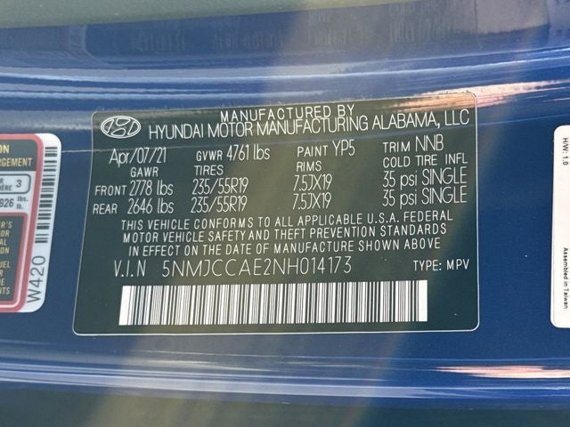 2022 Hyundai Tucson SEL