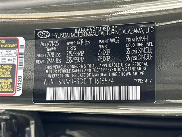 2026 Hyundai Tucson Limited FWD