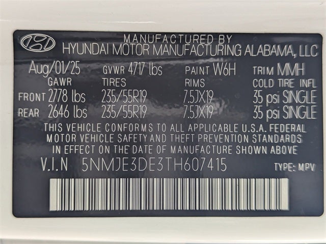 2026 Hyundai Tucson Limited FWD