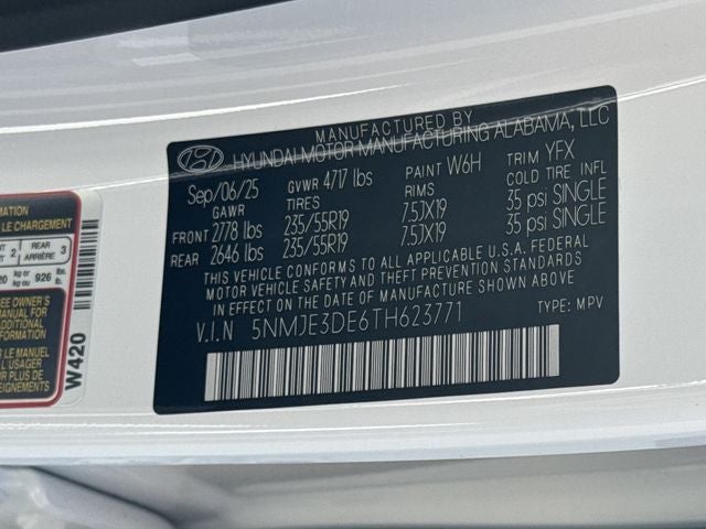 2026 Hyundai Tucson Limited FWD