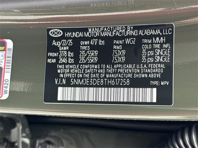 2026 Hyundai Tucson Limited FWD