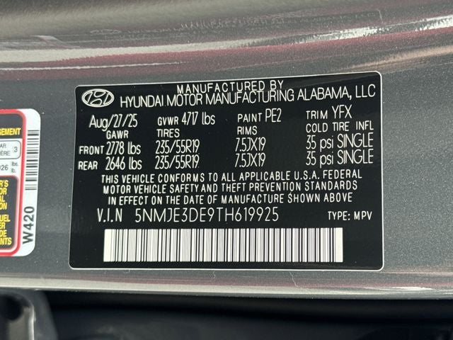 2026 Hyundai Tucson Limited FWD